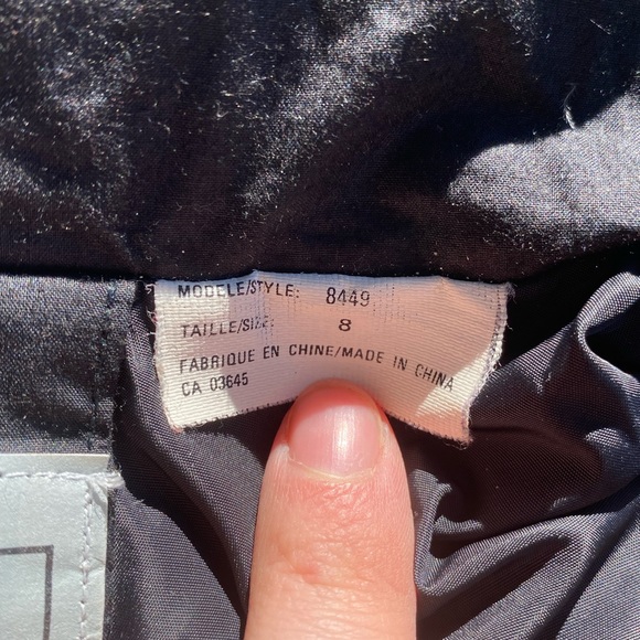 Pedsport/Pedigree Vintage Down Ski/Snowboard Black One-Piece Snow Jumpsuit - Picture 5 of 11